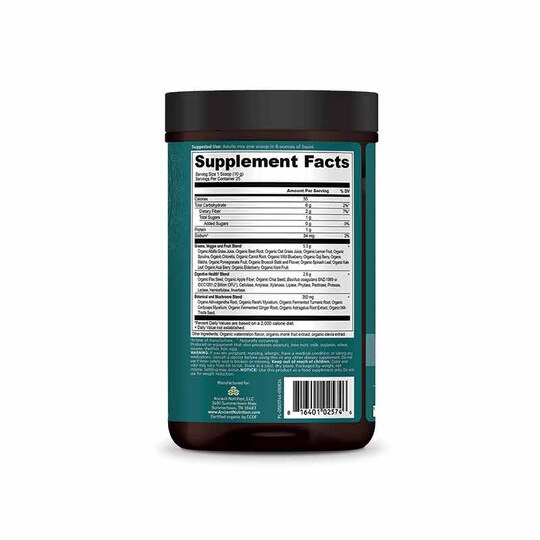 Organic Super Greens, ANN